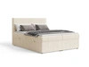 Boxspringbett mit Bettkasten 180X200 Brisa Beige