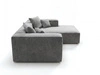 Ecksofa L Rechts Vellaro Grau