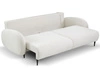 Schlafsofa mit Bettfunktion und Bettkasten Alta Hellbeige