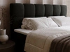 Boxspringbett mit Bettkasten 140x200 Maison Dunkelgrau