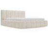 Polsterbett Ohne Bettkasten mit Lattenrost 120x200 Cloud Beige