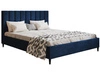 Polsterbett mit Lattenrost 120x200 Snazi Dunkelblau