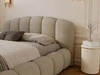 Polsterbett mit Stauraum und Lattenrost 160x200 Cloud Soft Beige