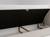 Boxspringbett mit Bettkasten 140x200 Osteno Creme