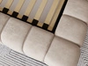 Polsterbett mit Bettkasten und Lattenrost 120x200 Italia Beige
