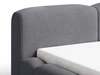 Polsterbett mit Bettkasten und Lattenrost 160x200 Aubi Dunkelgrau