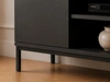 TV-Lowboard mit Türen 100 cm Soroko Schwarz