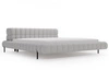 Polsterbett mit Lattenrost 160x200 Imagine Grau