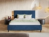 Polsterbett mit Lattenrost 120x200 Grenada Dunkelblau