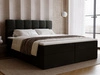 Boxspringbett mit Bettkasten 140x200 Maison Dunkelgrau