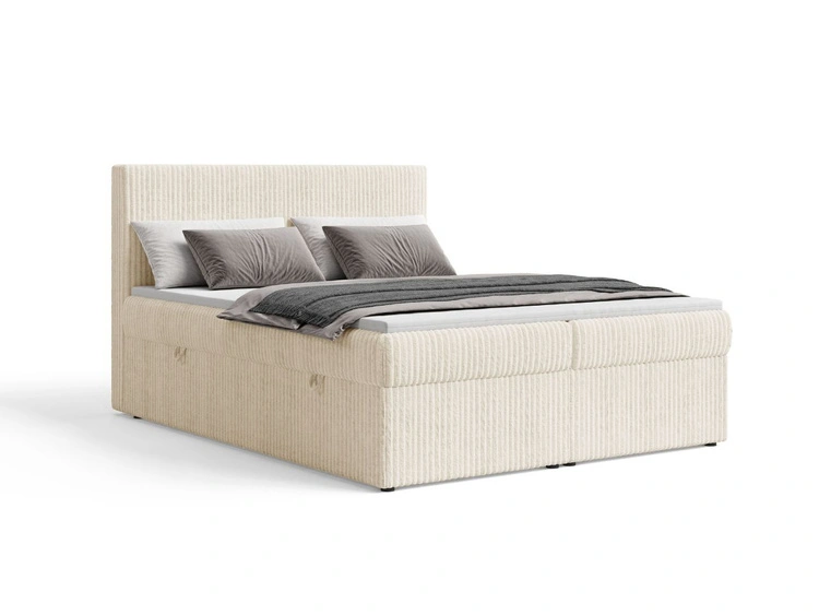 Boxspringbett mit Bettkasten 180X200 Brisa Beige