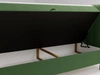 Boxspringbett mit Bettkasten 120x200 Primavera Grün