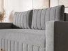 Schlafsofa mit Bettfunktion und Bettkasten Castelo Grau