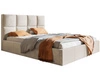 Polsterbett mit Bettkasten und Lattenrost 180x200 Malo Beige