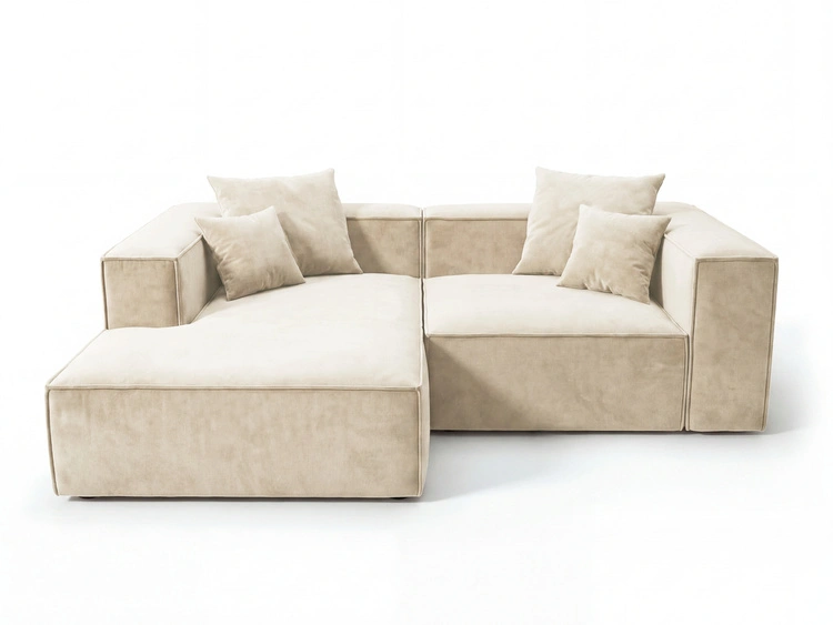 Ecksofa L Links Vellaro Creme