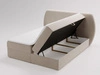 Boxspringbett mit Bettkasten 120x200 Bogota Beige