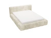 Polsterbett mit Bettkasten und Lattenrost 120x200 Ibiza Creme