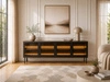 Wohnzimmer-Set Lumina Eiche Dunin
