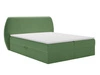 Boxspringbett mit Bettkasten 140x200 Bogota Grün