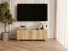 TV-Lowboard mit Türen 100 cm Kioto Artisan Eiche