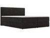 Boxspringbett mit Bettkasten 180x200 Marbella Anthrazit