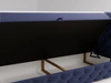 Boxspringbett mit Bettkasten 180x200 Canolo Dunkelblau