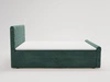 Boxspringbett mit Bettkasten 140x200 Lunaris Grün