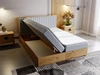 Boxspringbett mit Bettkasten 180x200 Forest Hellgrau
