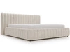 Polsterbett mit Bettkasten und Lattenrost 180x200 Bliss Beige