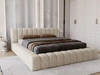 Polsterbett mit Bettkasten und Lattenrost 160x200 Italia Beige