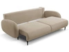 Schlafsofa mit Bettfunktion und Bettkasten Alta Braun