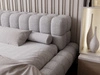 Polsterbett mit Lattenrost 160x200 Imagine Grau
