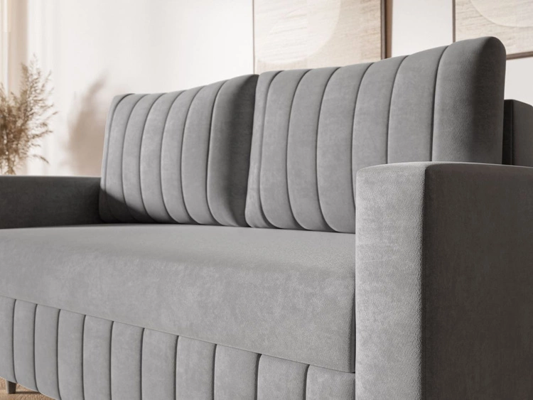 Schlafsofa mit Bettfunktion und Bettkasten Castelo Dunkelblau