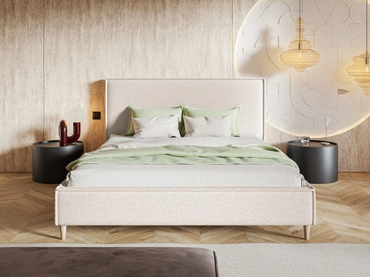 Polsterbett mit Lattenrost 160x200 Grenada Beige