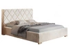 Polsterbett mit Bettkasten und Lattenrost 140x200 Taranto Beige