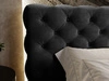 Polsterbett mit Bettkasten und Lattenrost 140x200 Apollo Schwarz