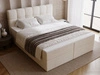 Boxspringbett mit Bettkasten 200x200 Maison Beige