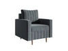 Sessel Castelo Dunkelgrau
