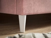 Polsterbett mit Lattenrost 160x200 Fuzi Rosa