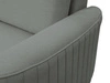 Ecksofa L-Form Rechts mit Schlaffunktion und Bettkasten Limon Grau