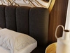 Polsterbett mit Bettkasten und Lattenrost 180x200 Cloud Bouclé-Stoff Schwarz
