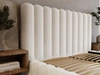 Polsterbett mit Bettkasten und Lattenrost 160x200 Rotto Creme