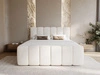 Boxspringbett mit Bettkasten 160x200 Cloud Beige