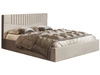 Polsterbett mit Bettkasten und Lattenrost 160x200 Lido Beige