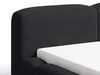 Polsterbett mit Bettkasten und Lattenrost 180x200 Aubi Schwarz