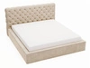 Polsterbett mit Bettkasten und Lattenrost 160x200 Apollo Beige