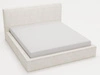 Polsterbett mit Bettkasten und Lattenrost 180x200 Monaco Creme